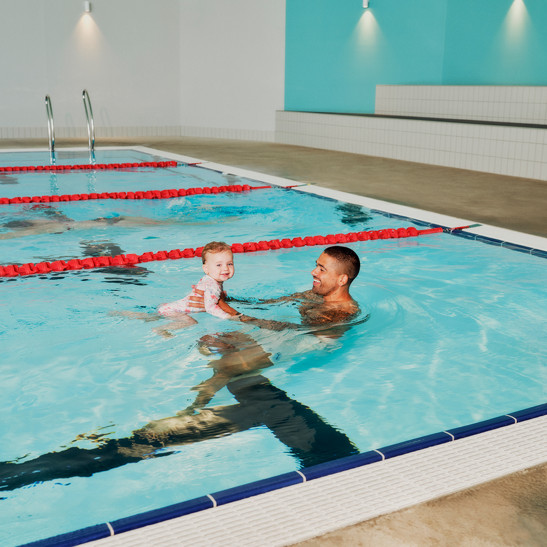 Babies & Toddlers Swimming Lessons Danny Frawley Centre